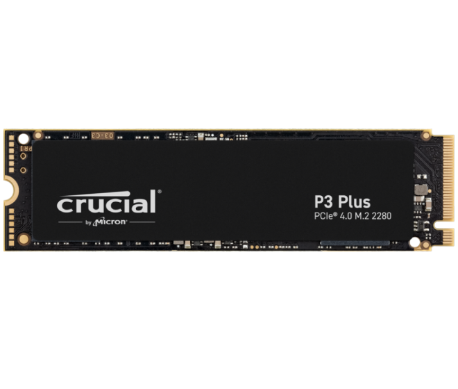 image for 500GB Crucial P3 Plus NVMe M.2 2280 SSD