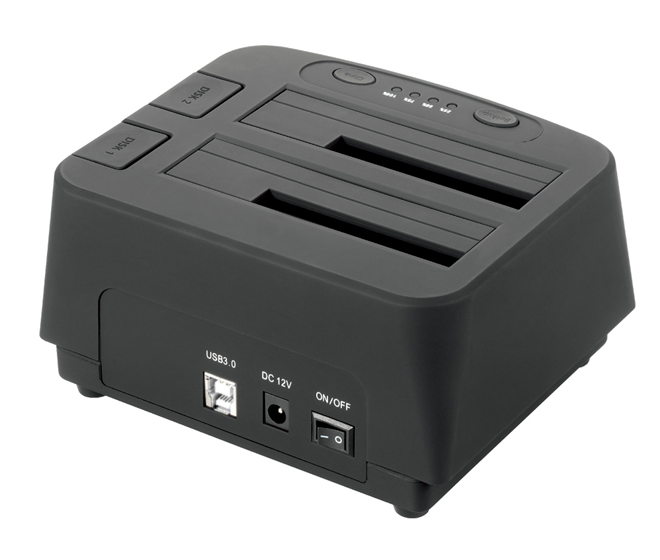 image for Simplecom SD352 USB 3.0 Dual SATA Docking Station with 3-Port Hub