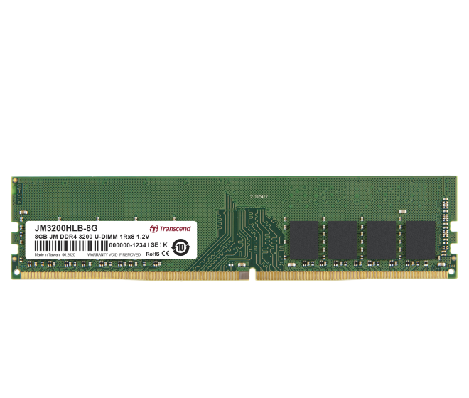 8GB DDR4 3200 MHz UDIMM Module Asus Compatible